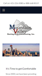 Mobile Screenshot of mountainvalleyheating.com